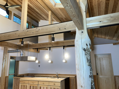 キッチン上吹き抜け